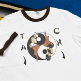 Vintage Old School Oriental Style Tai Chi CT006 T-Shirt S-XL White