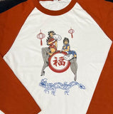 Vintage Old School Oriental Style CT011 T-Shirt Long Sleeve S-XL