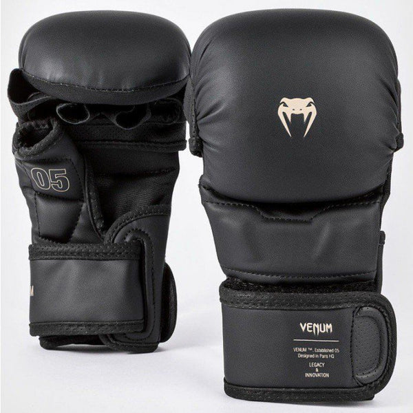 ボクシング VENUM IMPACT EVO SPARRING MMA GLOVES Venum Impact Evo Sparring MMA Gloves - Black - Venum Asia