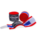 TOP KING MUAY THAI BOXING HANDWRAPS COTTON ELASTIC 4.5 m Vary Colours
