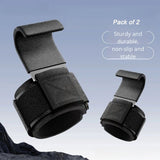 Heavy Duty Weight Lifting Hooks Wrist Support with Non-Slip Straps Size Free (ES003)
