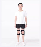 VENUM-0178-114 KONTACT GEL MUAY THAI BOXEN MMA KNIE UNTERSTÜTZUNG SCHUTZPADS S-XL Schwarz Schwarz