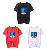 Shield Crest Fencing Mask Graphic Training T-Shirt F005 Cotton Junior & Adult Size S-3XL/110-150 3 Colours