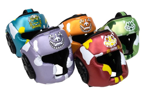 FIGHTBRO LION HEAD GUARD PROTECTOR JUNIOR Size S 5 Colours