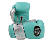 No Boxing No Life sweet science BOXING GLOVES Microfiber 8-16 oz Blue Silver