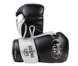 No Boxing No Life Sweet Science Boxhandschuhe Mikrofaser 8-16 oz Schwarz Silber 