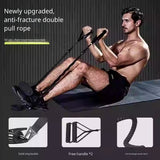 Multifunctional Adjustable AB Trainer Sit-Up Assist Device with Double Suction Cups & Resistance Pull Cord 2 Colours