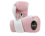 No Boxing No Life sweet science BOXING GLOVES Microfiber 8-16 oz Pink White