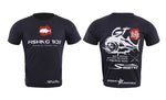 Outdoor Fishing Quick Dry Anti UV T-Shirt GT FT001 Size M-4XL Black