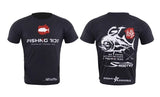 Outdoor Fishing Quick Dry Anti UV T-Shirt GT FT001 Size M-4XL Black