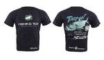 Outdoor Fishing Quick Dry Anti UV T-Shirt Tarpon FT002 Size M-4XL Black