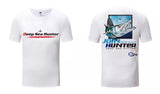 Outdoor Fishing Quick Dry Anti UV T-Shirt Barracuda FT005 Size M-4XL White