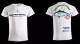 Outdoor Fishing Quick Dry Anti UV T-Shirt Yellowfin Tuna FT006 Size M-4XL White