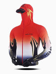 Outdoor Fishing Quick Dry Anti UV Hoodie Jacket Ice Silk FT024 Size S-4XL Red