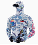 Outdoor Fishing Quick Dry Anti UV Hoodie Jacket Ice Silk FT027 Size S-4XL