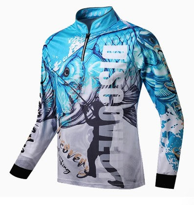 Outdoor Fishing Quick Dry Anti UV Jacket Ice Silk FT028 Size S-4XL