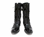 Fashion Rock Punk Gothic Style Boots Cow Boy Boots FWMB001 Black Size 38-45