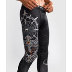 Venum-05317-109 Gladiator 5.0 Men's Spats Size S-XXL Black Silver