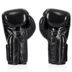 Fairtex Super Sparring GLOVES Locked Thumb 16 oz Black