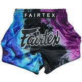 Fairtex MUAY THAI BOXING Shorts M Black Tech House BS1951