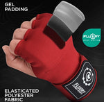 Fluory GGF01 PROTECTION QUICK GEL GLOVES HANDWRAPS SIZE FREE 6 Colours