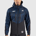 UFC Fusion by Venum Fight Week Men’s Zip Hoodie Size S-XXL Oceanic Blue