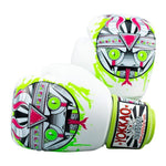 YOKKAO APEX WHITE SNAKE MUAY THAI BOXING GLOVES 8-16 oz