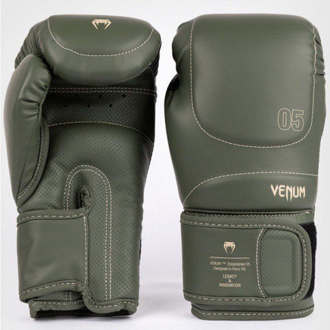 VENUM-05061-015 Impact Evo MUAY THAI BOXING GLOVES 8-16 OZ Military Green