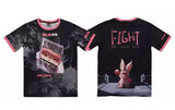 ROLLHO MUAY THAI BOXING RABBIT COMBAT SPORTS TRANING T-SHIRT RASHGUARD Unisex Size S-XXL