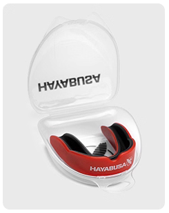 Hayabusa Combat MOUTHGUARD Senior Age 10+ Red Black