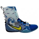 NIKE HYPERKO 3 PROFESSIONAL BOXING SHOES BOOTS US 10.5 Blue Sonic Yellow