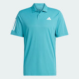 Adidas Men's Club-3 Stripe Tennis Polo Size L