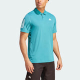 Adidas Men's Club-3 Stripe Tennis Polo Size L