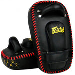 FAIRTEX LIGHT WEIGHT KPLC6 CURVED SMALL KICK PADS Size Free Black