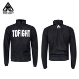 Tofight Sauna Suit Vinyl Sweatsuit Silver M-4XL (SET)