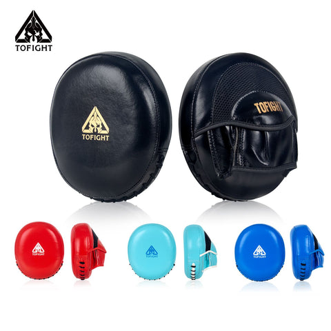 TOFIGHT MUAY THAI BOXEN MMA AIR FOCUS MITTS PADS PAAR Rot 