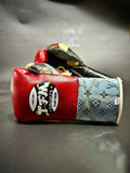 TFM RL5 HANDMADE PROFESSIONAL BOXING GLOVES 10 oz Multiple Exotic Leathers