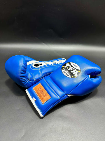 TFM RL3 HANDMADE PROFESSIONAL BOXING GLOVES 12 oz Blue