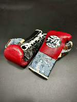 TFM RL5 HANDMADE PROFESSIONAL BOXING GLOVES 10 oz Multiple Exotic Leathers