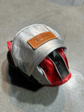 TFM FMVX11 HANDMADE PROFESSIONAL BOXING PUNCHING FOCUS MITTS PADS SPEED PRECISION Kangaroo Leather Silver Black Red