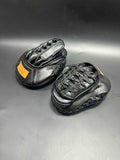 TFM FMVX11 HANDGEMACHT, NACH MASS GEFERTIGT, PROFESSIONELL, MUAY THAI BOXEN, MMA, KLEINE SCHLAGPULVER, FOKUS-PADS, GESCHWINDIGKEIT, PRÄZISION, Rindsleder, 20 x 16 x 2 cm 