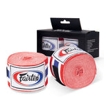 FAIRTEX HANDWRAPS HW2 ELASTIC 100% cotton 3/5m 2 Colours