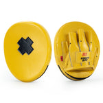 FIGHT DAY SBL-03W BOXING PUNCHING FOCUS MITTS PADS YELLOW