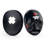FIGHT DAY SBL-03Y BOXING PUNCHING FOCUS MITTS PADS BLACK