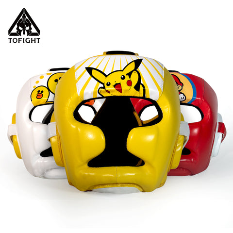 TOFIGHT BOXING HEAD GUARD PROTECTOR JUNIOR Size S/M 3 Colours