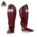 TOFIGHT MUAY THAI BOXEN MMA SPARRING SCHIENBEINSCHÜTZER GRÖSSE M/L Weiß 