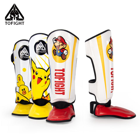 TOFIGHT SPARRING SHIN GUARD PROTECTOR JUNIOR Size S/M 3 Colours