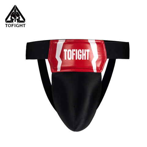 TOFIGHT Groin Guard Protector HC-P2 Junior S / M Red