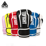TOFIGHT QG-P3 MUAY THAI BOXING GLOVES Kids 4 / 6 oz 6 Colours