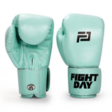 Fight Day TYM-01C MUAY THAI BOXING GLOVES Microfiber kids 4-6 oz Mint Green